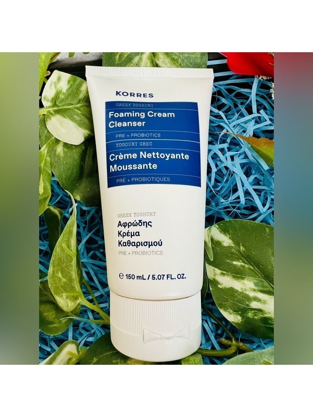Korres Greek Yoghurt Foaming Cream Cleanser Pre + Probiotics